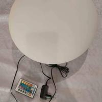 lampada multicolore per piscina o arredo con telec