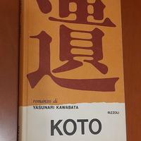 Edizione italiana Rizzoli del romanzo Koto di Yasu