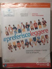 libro  per scuola secondaria "preferisco leggere"