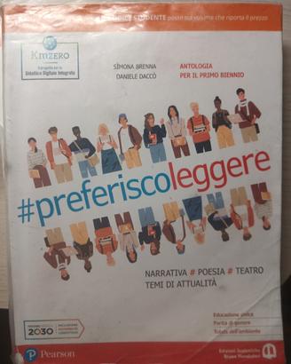 libro  per scuola secondaria "preferisco leggere"