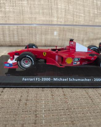 Ferrari F2000 Michael Schumacher Scala 1:24 teca 