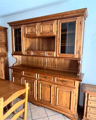 Credenza Rustica Legno Massello Il Toscanello