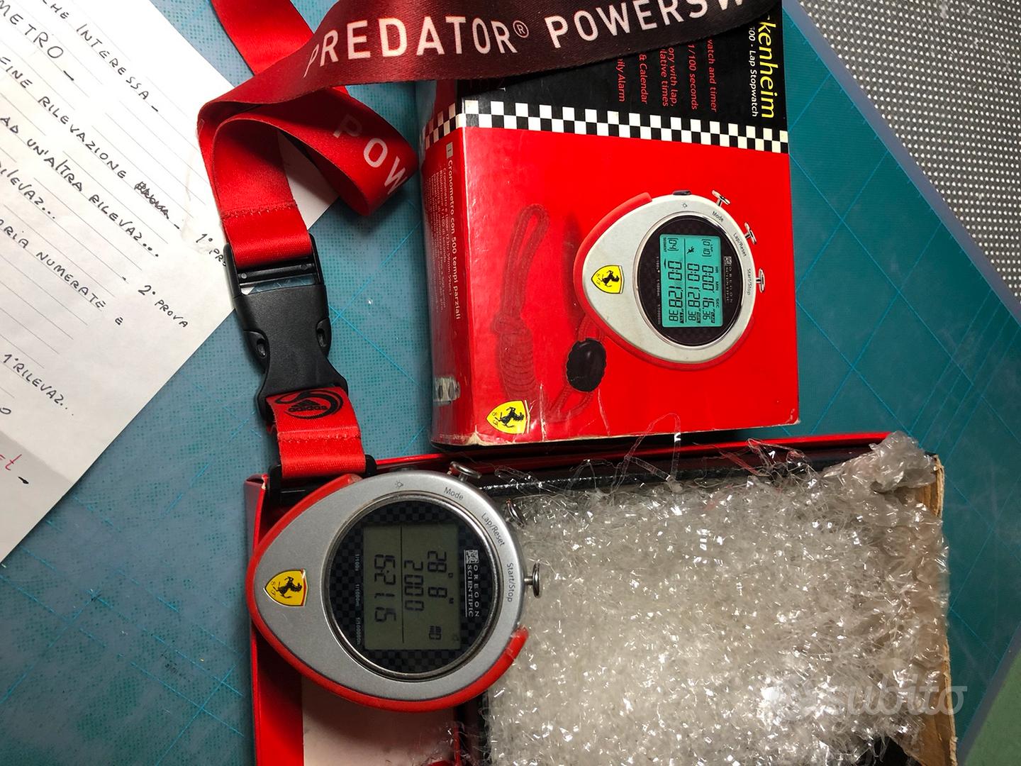 Stopwatch Cronometro Oregon Scientific Manuale Oregon Scientific