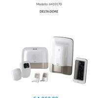 Antifurto kit Delta Dore video Tyxal Hikvision