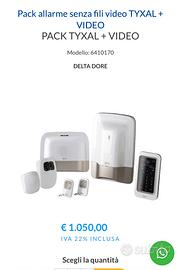 Antifurto kit Delta Dore video Tyxal Hikvision