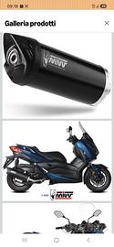 Scarico omologato Mivv per scooter Yamaha xmax 400