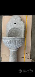 fontana da parete in granito 