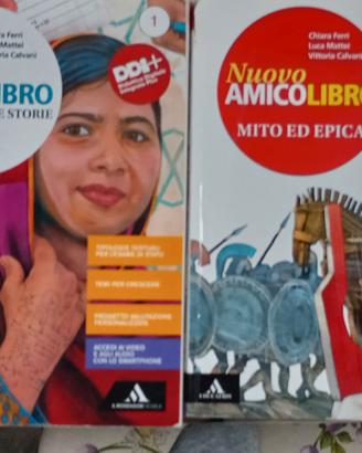 Nuovo amico libro +mito ed epica