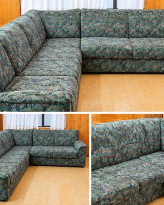 Divano angolare sfoderabile
