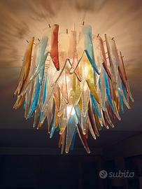 Lampadario Barbini Murano