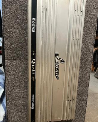 Amplificatore LANZAR Opti Drive 500x2