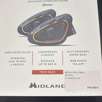 Interphone Midland nuovo con microfono ad arco