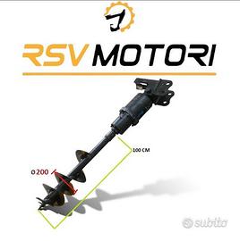 Trivella idraulica miniescavatore Diametro 200mm R