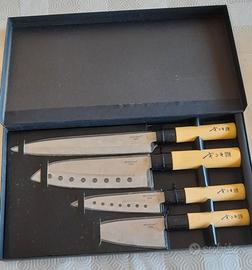 Set 4 Coltelli Bandani Inox