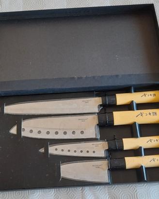 Set 4 Coltelli Bandani Inox