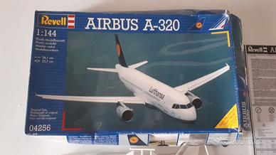 modellino di aereo airbus a-320 revell in plastica