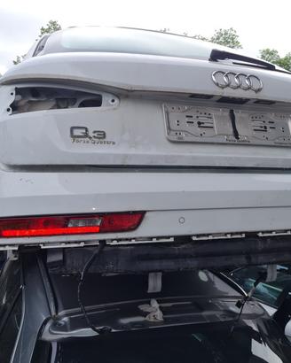 Paraurti posteriore AUDI Q3 del 2017