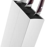 Stand Portacoltelli Inclinato Bianco Design EvaSol