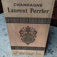 Cassetta in legno vintage Champagne