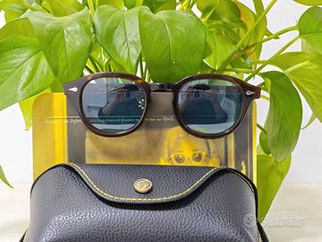 MOSCOT 49 Trasparenti Neri Nuovi con Scatola