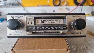 Autoradio vintage Sanyo