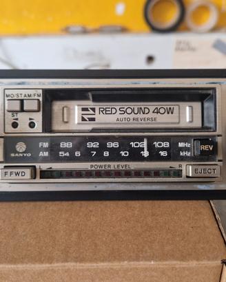 Autoradio vintage Sanyo