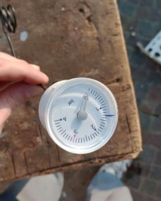 Idrometro Manometro Pressione Riello