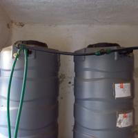 serbatoio cilindrico acqua 1000 litri usato