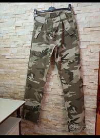 Pantaloni mimetici unisex taglia M
