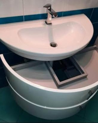 Mobiletto Bagno Semicircolare Arcom Quantum