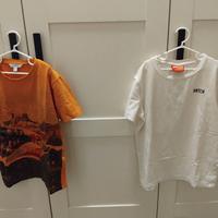 N. 3  Magliette : manica lunga e corta 128-140 cm.