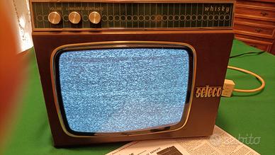 TV portatile a transistor SELECO WHISKY 11"vintage