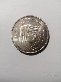 Italia moneta in argento da lire 1000