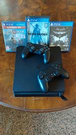 Bundle PlayStation 4 + 3 giochi + 2 controller