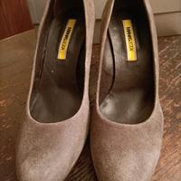 Scarpe Décolleté in Vera Pelle