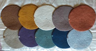 Tovagliette all'americana uncinetto