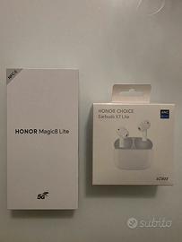 HONOR MAGIC 8 LITE + PODS NUOVO DA CHIUSURA NEGOZI