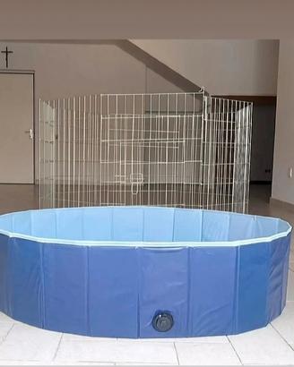 SUPERKIT CANE: RECINTO, PISCINA,GILET E ACCESSORI!