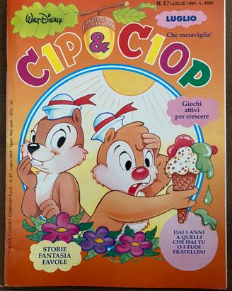 Fumetto comics CIP & CIOP n.57 Luglio 1994