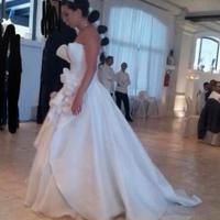 Abito da Sposa in seta pizzo francese Renato Savi