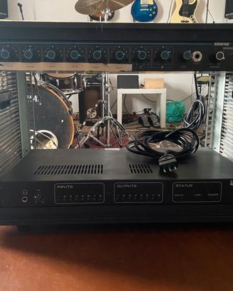 Shure SCM810 e Ecler MIMO88