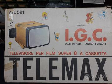 Tele VISORE TELEMAX per film super 8