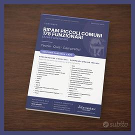 Manuale Concorso RIPAM Piccoli Comuni 178 Completa
