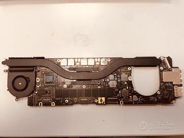 Schada madre Macbook pro 13" fine 2012 mod A1425