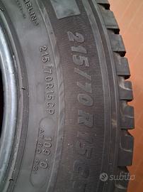 Pneumatici 215/70/15 per camper furgoni