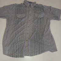 camicia mezze maniche con 3 taschini XXL
