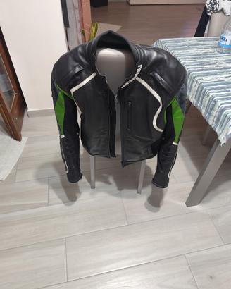 GIACCA IN PELLE ORIGINALE KAWASAKI. 