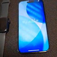 Apple iPhone 15-Originale-Reset e iCloud, bat. 83%