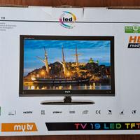 TV LED marca MY TV da 19''