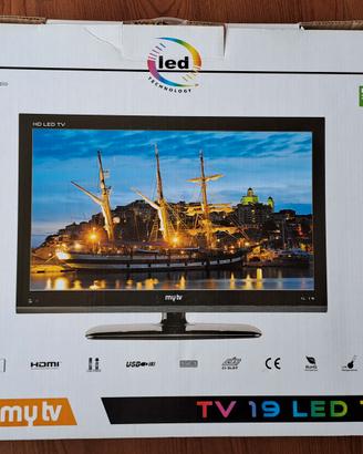 TV LED marca MY TV da 19''